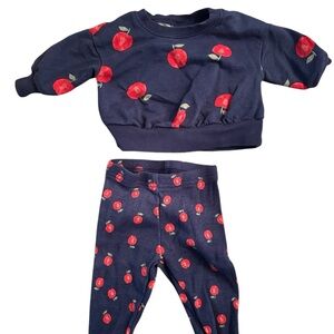 Carter's Navy and Red Kids Matching Set